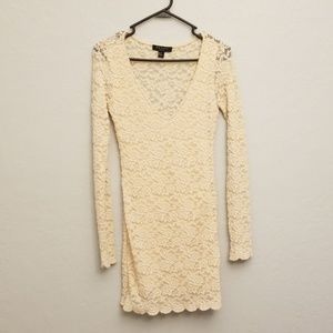 Long sleeve lace dress